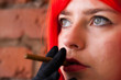 Red Headed Classy Young Woman
