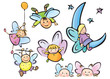 Cute angels for your design Cute angels for your design