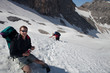 Photo: Within the snow on a mountain Within the snow on a mountain