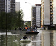 Flood in the city