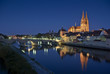 Altstadt Regensburg, Dom und Steinerne Brücke Altstadt Regensburg, Dom und Steinerne Brücke