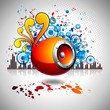 vector illustration for a musical theme vector illustration for a musical theme