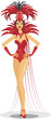 Beautiful showgirl