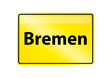 Ortsschild Bremen