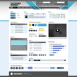 Web Design Elements 5 (Bright Theme) Vector Web Design Elements 5 (Bright Theme) Vector