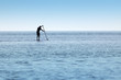 paddle board sport rame ramer surf mer océan glisse individuel