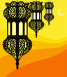 Vettoriale: Illustration of stylish ramadan lantern Illustration of stylish ramadan lantern