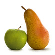Apfel und Birne