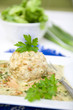 Semmelknödel mit Pfifferlingrahmsoße