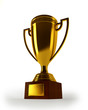 Gold trophy