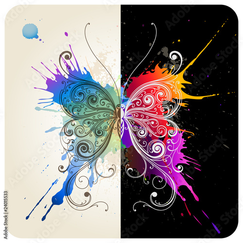 Vector: Vector decorative butterfly Vector decorative butterfly