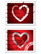 Heart stamps Heart stamps