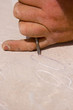 sculpteur sur pierre