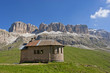 Kapelle auf dem Pordoi Pass
