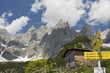 wegweiser bei der ackerlhütte wegweiser bei der ackerlhütte