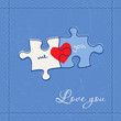 Love greeing card