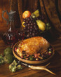 roast duck with cherries