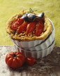 onion and tomato tartlet