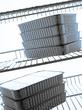 aluminium cartons in the refrigerator