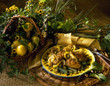 chicken with lemon and black olives