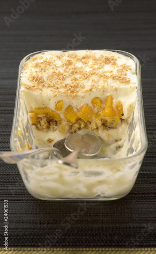 Photo: mango and vanilla tiramisu mango and vanilla tiramisu