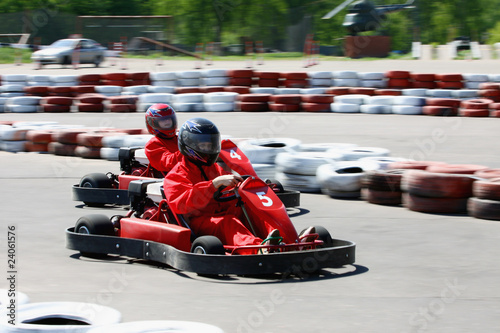 Photo: Go cart race Go cart race