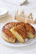 galette des rois with crown