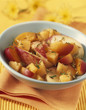 Photo : melon, peach and apricot fruit salad melon, peach and apricot fruit salad