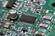 Microchip on card of the modem Microchip on card of the modem