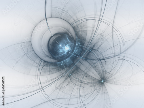 Illustration: Abstract Fractal Spiritual Design Wings Abstract Fractal Spiritual Design Wings