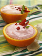 Foto: strawberry and grapefruit mousse strawberry and grapefruit mousse