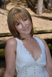 Beautiful young woman in white dress outdoors Beautiful young woman in white dress outdoors