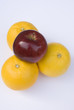 Photo: oranges and apple oranges and apple