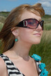 Beautiful girl enjoying the sun Beautiful girl enjoying the sun