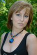 Beautiful blue eyed young woman Beautiful blue eyed young woman