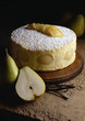 Foto: bavarian pear dessert bavarian pear dessert