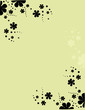 Tan flower scatter background 2 Tan flower scatter background 2