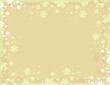 Tan pink flower scatter background Tan pink flower scatter background