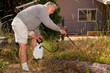 Senior Man Gardening Senior Man Gardening