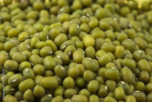 Photo: Green mung beans Green mung beans
