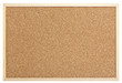 leere pinwand isoliert mit beschneidungspfad