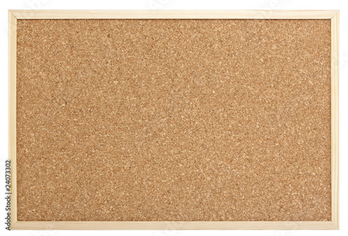 Photo: leere pinwand isoliert mit beschneidungspfad leere pinwand isoliert mit beschneidungspfad