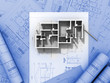 3D plan drawing..