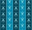 Tapete gestreift blau