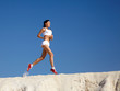 girl runs