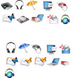 3D Social and Web Icons