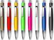 Set of souvenir pens