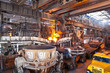 Open-hearth shop of metallurgical plant