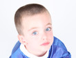 Close-up portrait of young preschool boy Close-up portrait of young preschool boy