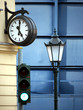 Lampe-Uhr-Ampel